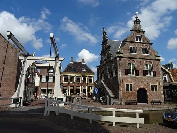 Waag and raadhuis in De Rijp