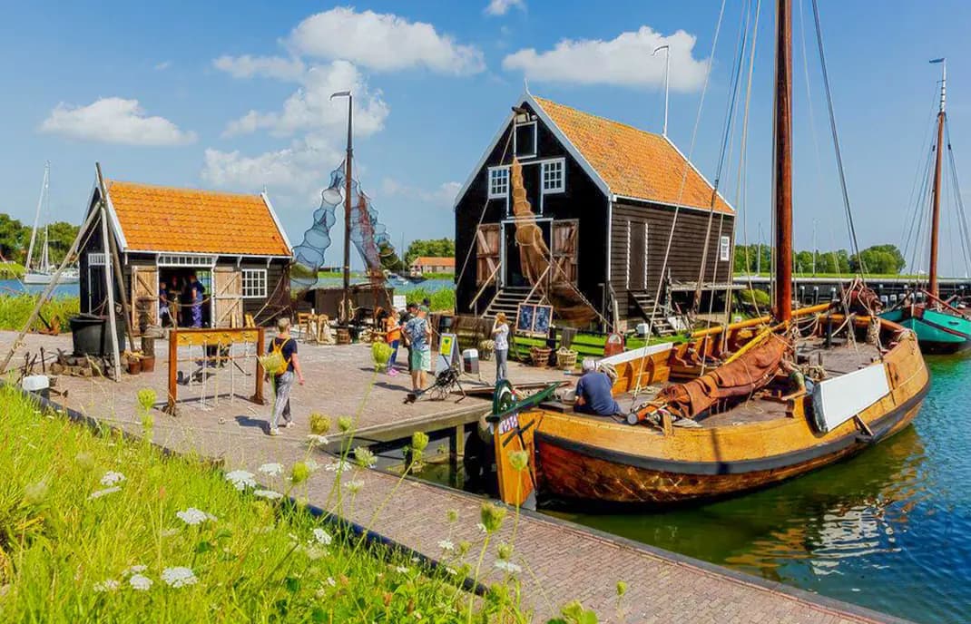 Zuiderzee museum in Enkhuizen